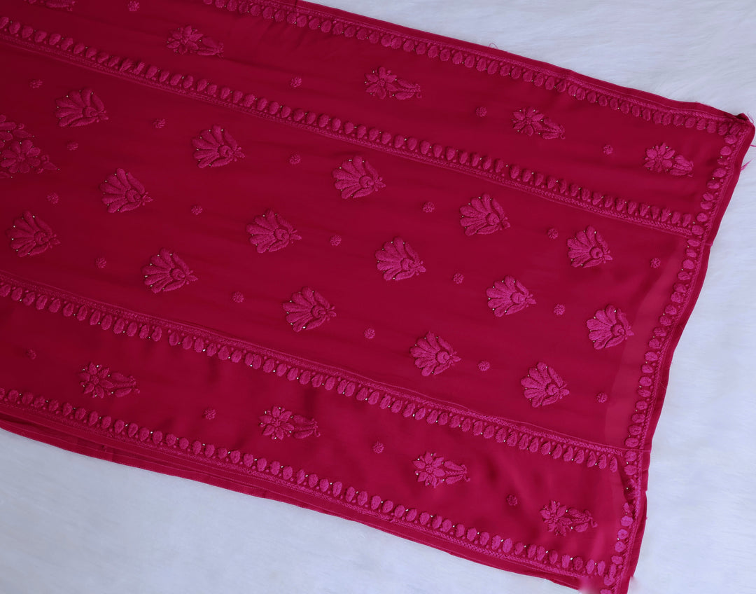 Heer Deep Pink Viscose Georgette kurta