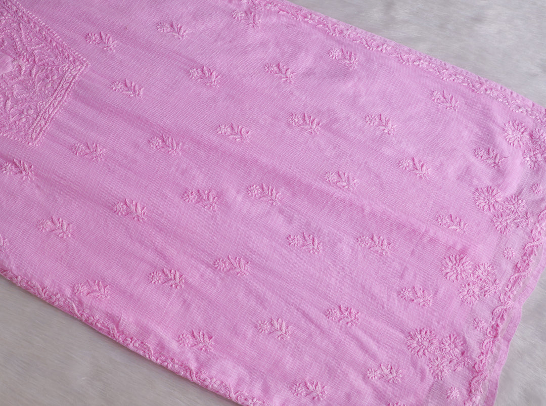 Renisa Baby Pink Soft Kota Kurta
