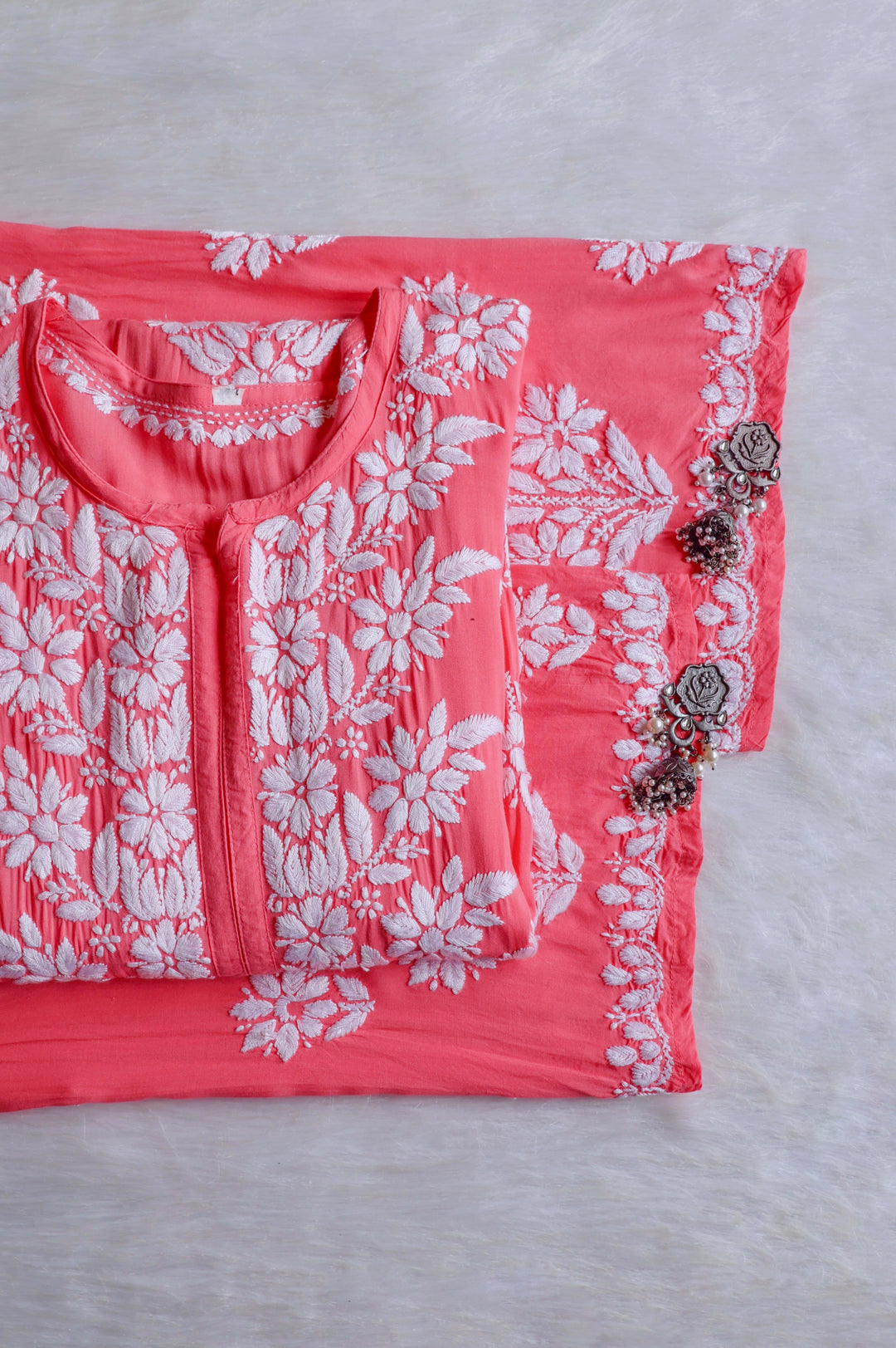 Zahrah Rose Pink Pure Modal set