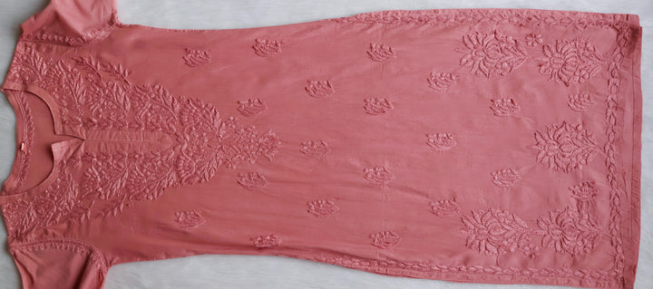 Mariam Rose Brown Pure Cotton Kurta