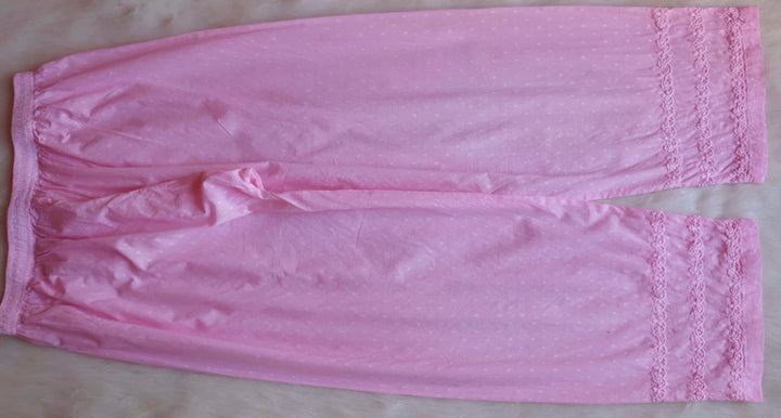 Nazakat Baby Pink Pure Cotton Kurta Set