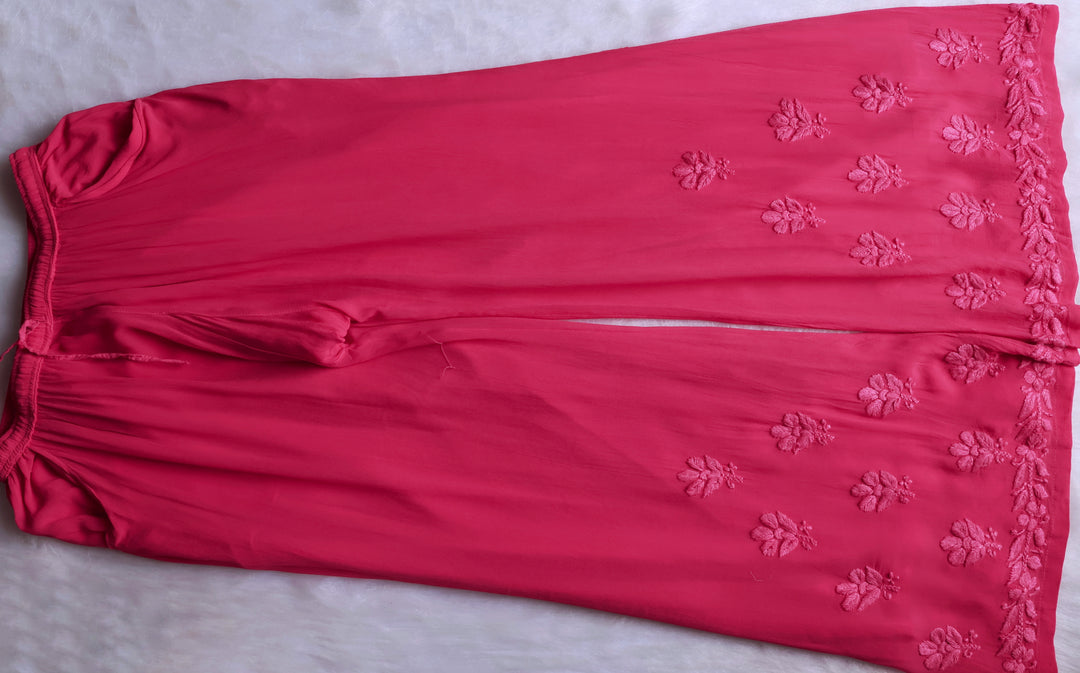 Zimra Mauve Pink Viscose 3 Piece Set
