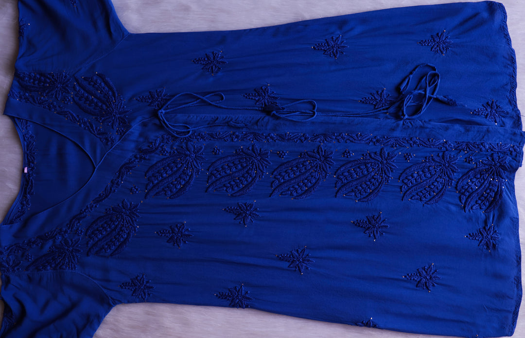 Hayaa Royal Blue Pure Modal 3 Piece Set
