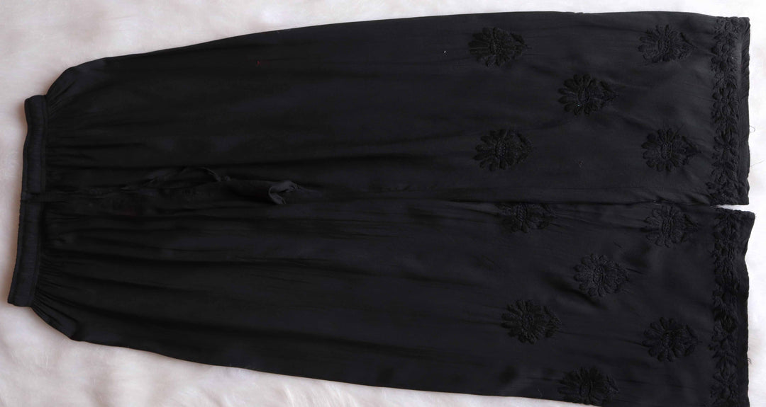 Duaa Black Modal Kurta Pant set