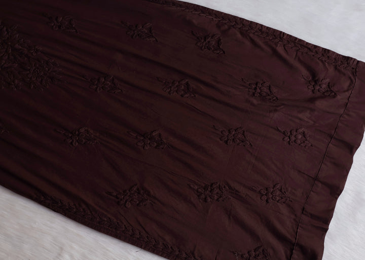 Aayat Chocolate Brown Cotton Kurta