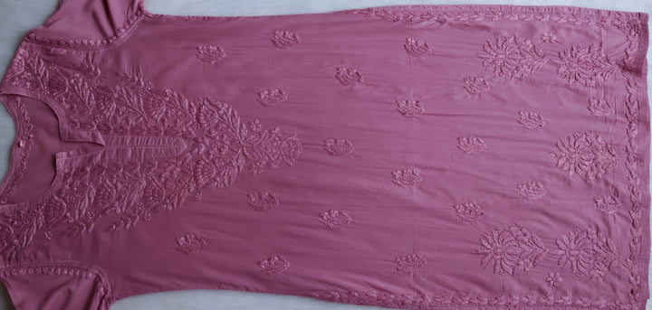 Mariam Dusty Purple Pure Cotton Kurta