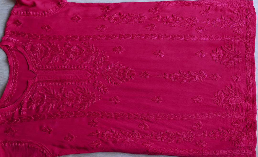 Mehreen Deep Pink Modal short top