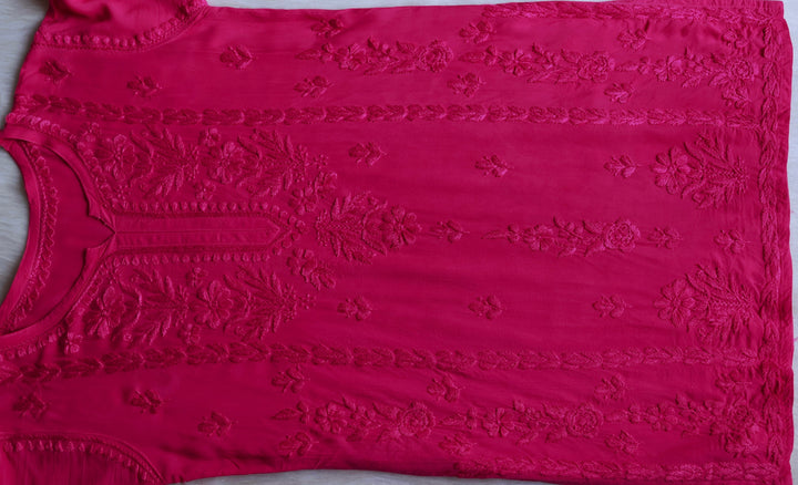Mehreen Deep Pink Modal short top