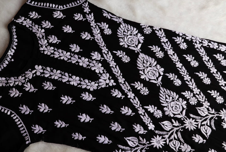 Mahnoor Black Pure Modal set