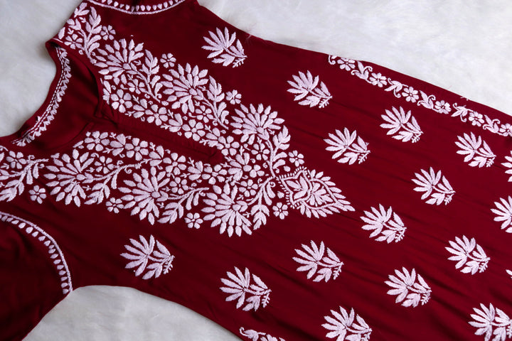 Sheiza Maroon Pure Modal set