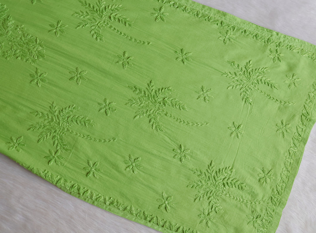 Zaira Lime Green Pure Cotton Kurta