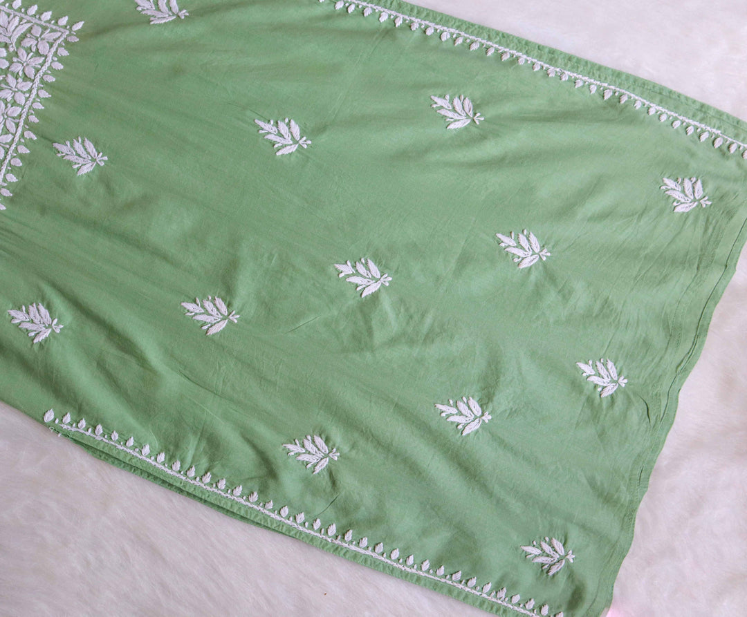 Zyra Sage Green Cotton Kurta