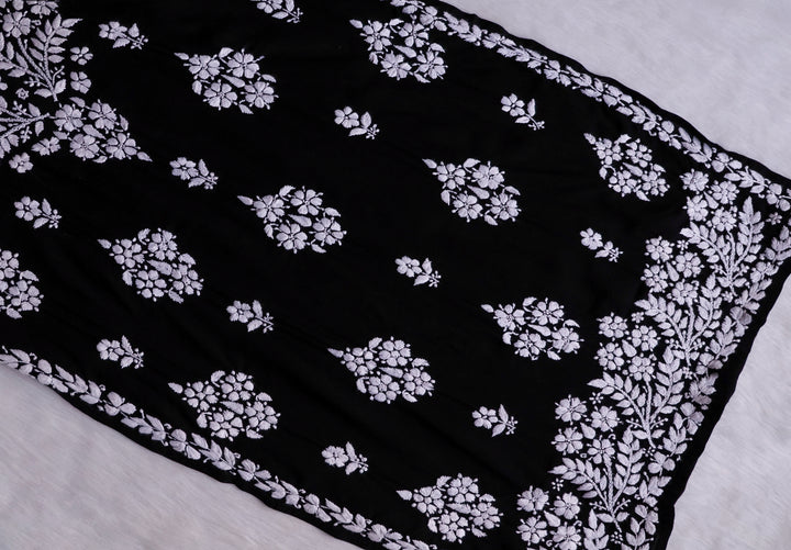 Hayaa Black Pure Modal Kurta