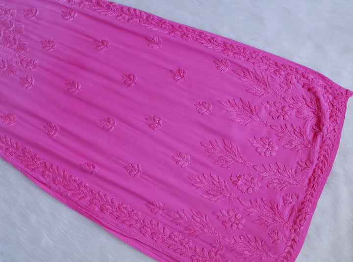 Duaa Baby Pink Modal Ombre Kurta Pant set