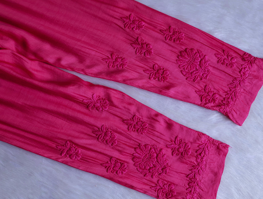 Hoor Pink 10D Pure Muslin Kurta Set