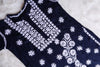Saira Navy Blue Long Modal Kurta