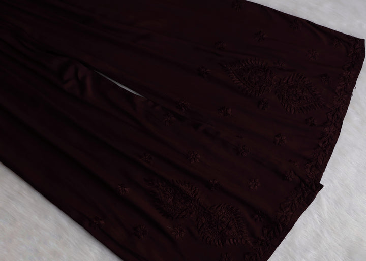 Zobia Chocolate Brown 2 piece Rayon set