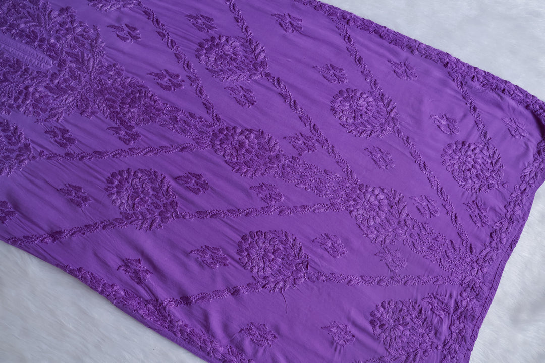 Anam Lavender Modal Ombre Kurta Pant set