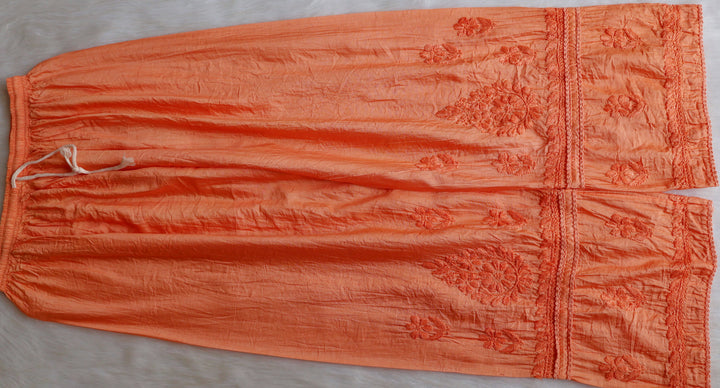 Ruhaab Peach Pure Chanderi set