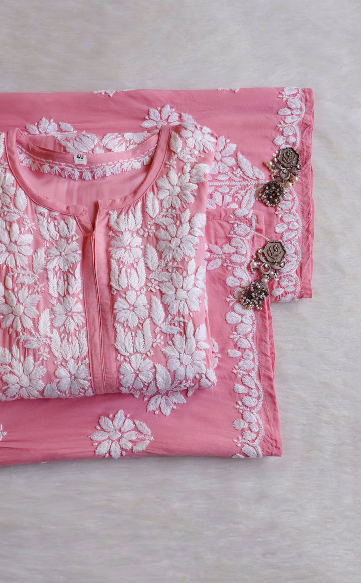 Zahrah Mauve Pink Pure Modal set