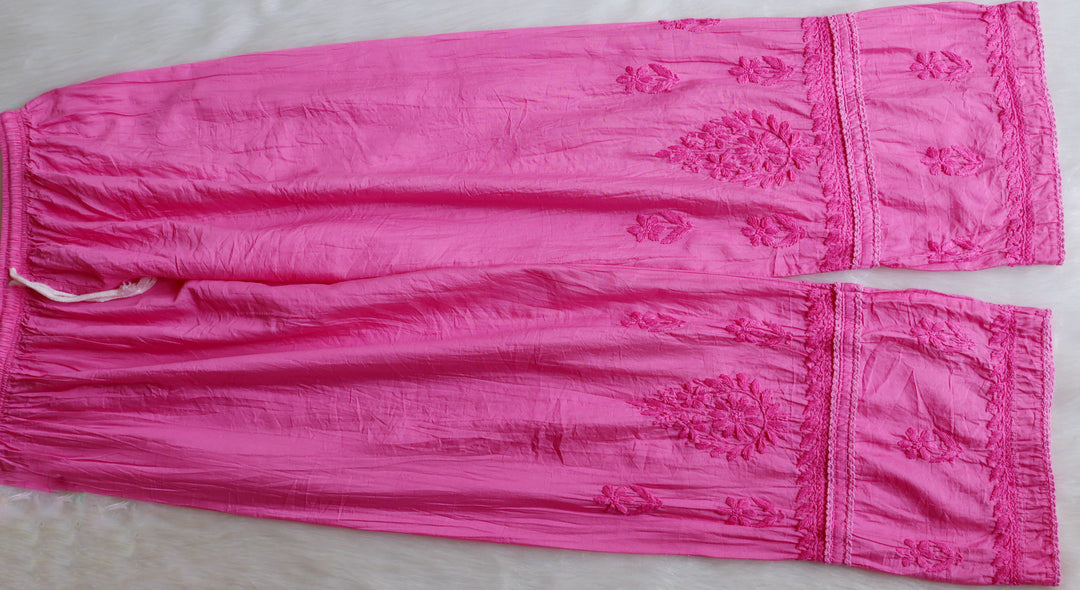 Ruhaab Baby Pink Pure Chanderi set