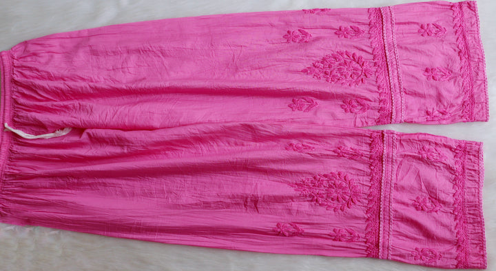 Ruhaab Baby Pink Pure Chanderi set