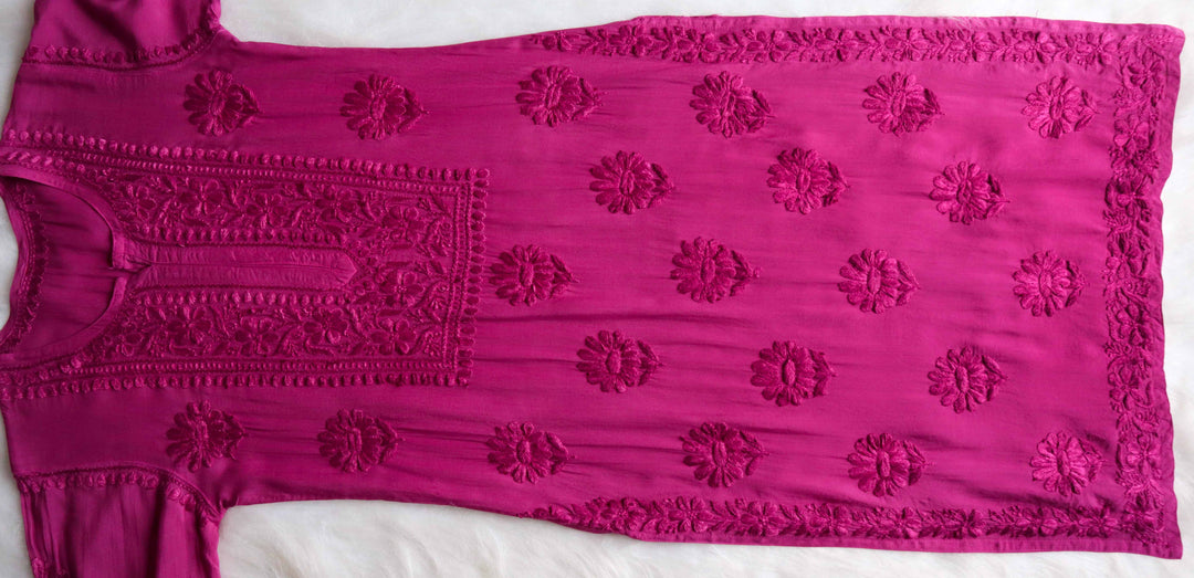 Duaa Deep Purple Modal Kurta Pant set