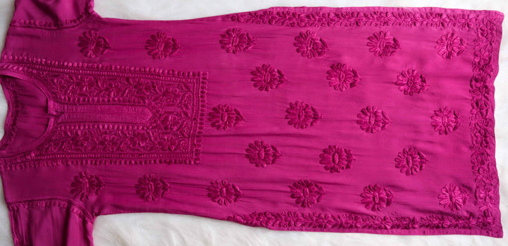 Duaa Deep Purple Modal Kurta Pant set