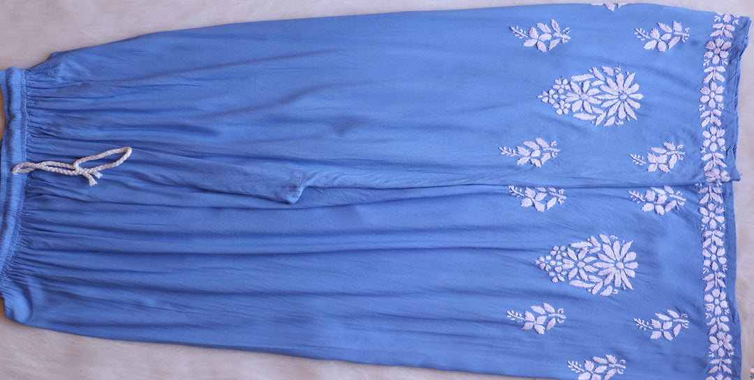 Amaara Ice Blue Rayon Kurta Set