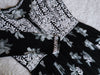 Aayat Black Floral Mulmul Dress
