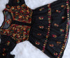 Black &amp; Multi Georgette frock
