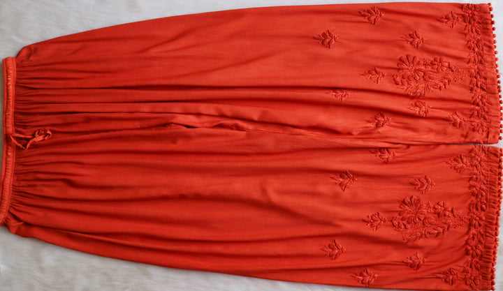 Enaara Rust Potli Button Rayon set