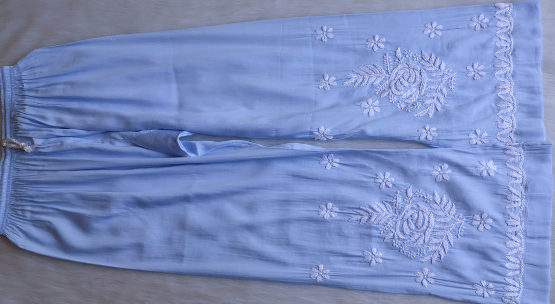 Anaisha Ice Blue Silk Crepe Kurta set