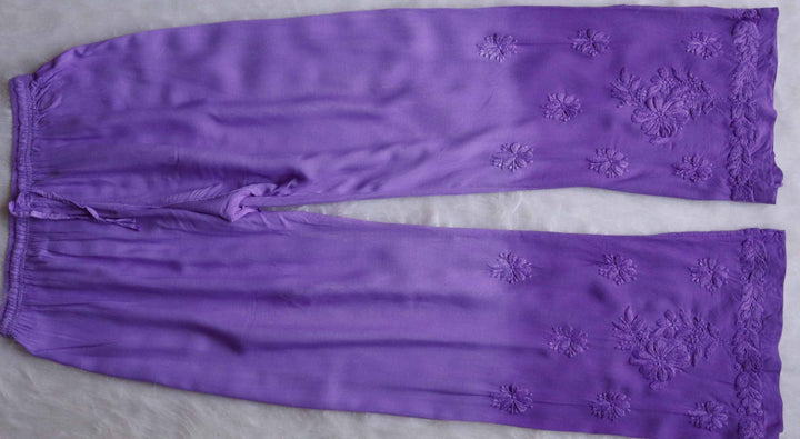 Farhaa Purple 2 piece Rayon set