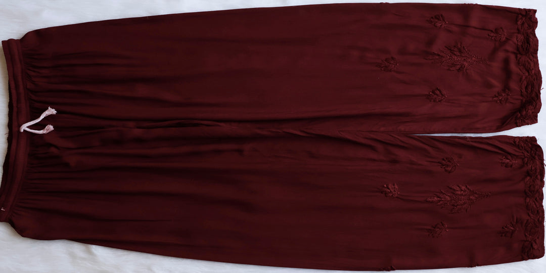 Duaa Chocolate Brown Modal Ombre Kurta Pant set