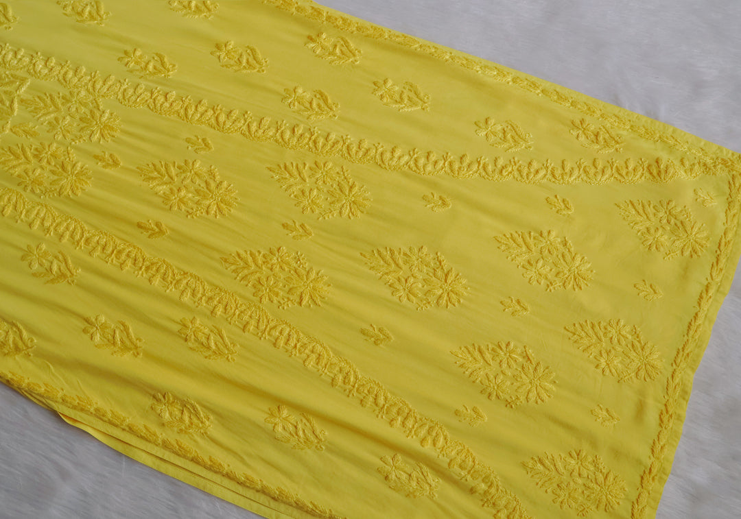 Amirah Pastel Yellow 2 piece Rayon set