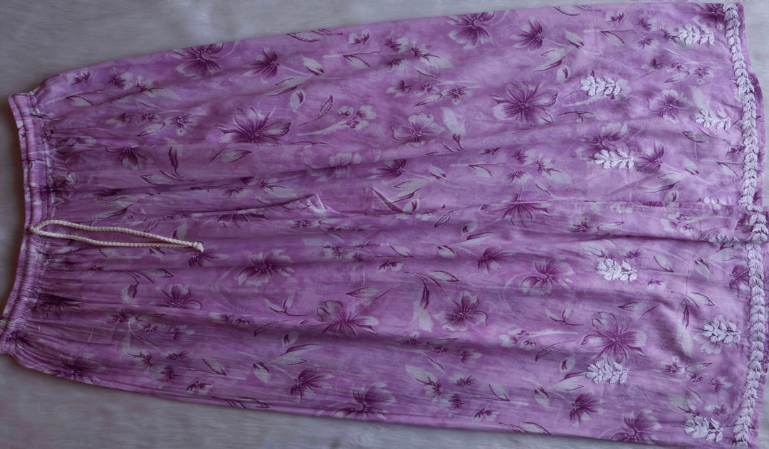 Ayra Lavender Pure Mulmul set