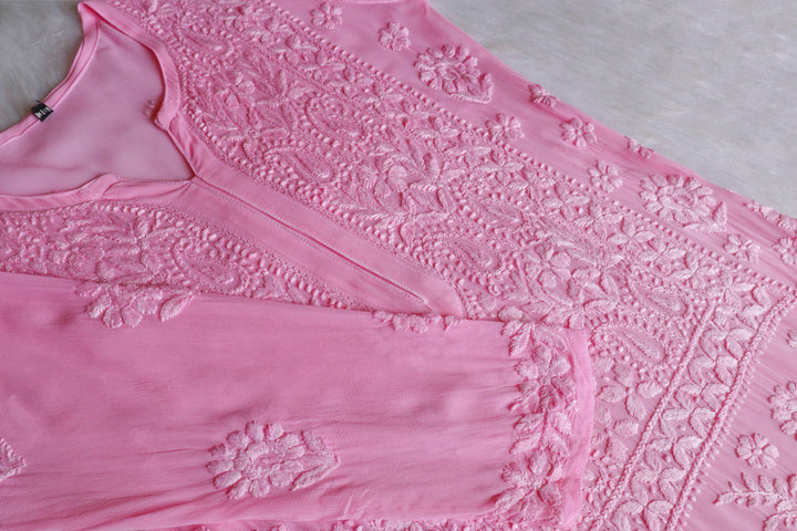 Ayzel Baby Pink Viscose 3 Piece Set