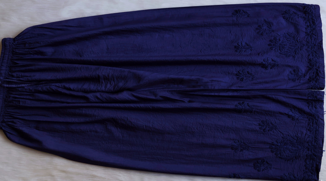 Meerab Royal Blue Pure Chanderi set