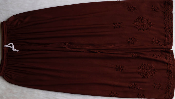 Nagma Choclolate Brown 2 piece Rayon set