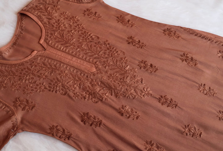 Azel Golden Beige 2 piece Rayon set