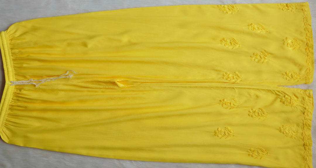 Amirah Pastel Yellow 2 piece Rayon set