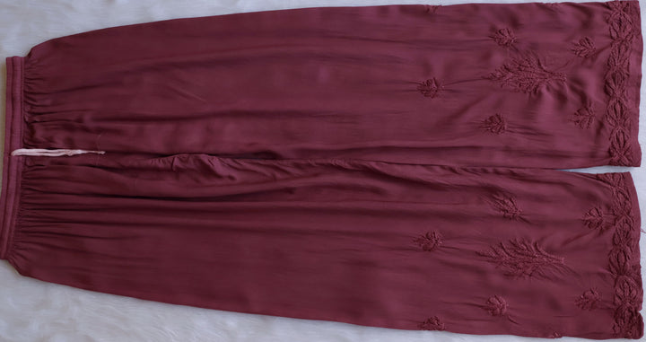 Duaa Dusty Mauve Modal Ombre Kurta Pant set