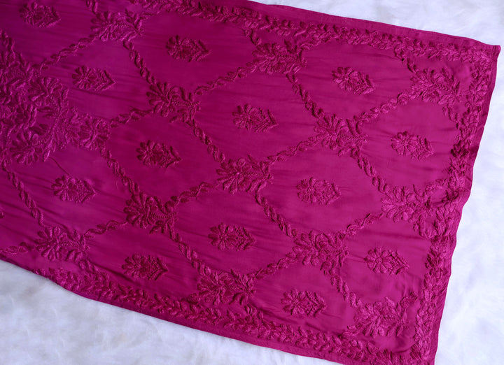 Alanah Deep Pink Long Modal Kurta