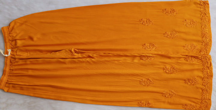 Farhaa Mustard 2 piece Rayon set