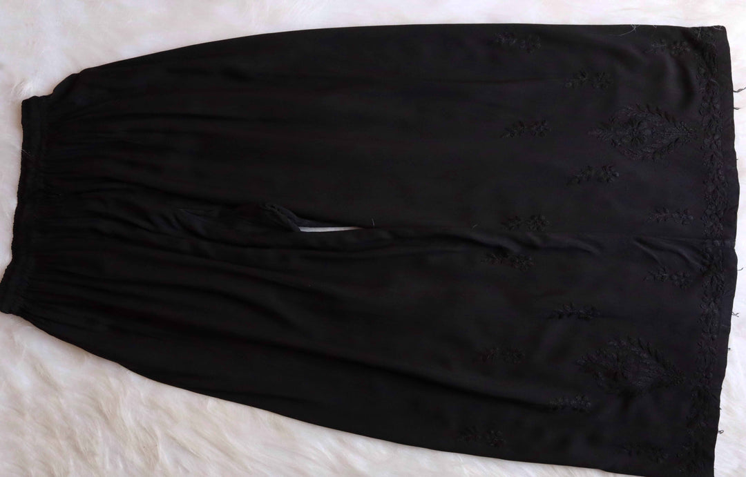 Nazakat Black 2 piece Rayon set