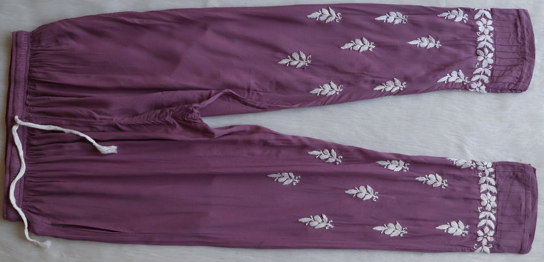 Mirha Dusty Purple Sleeveless Modal Kurta Set