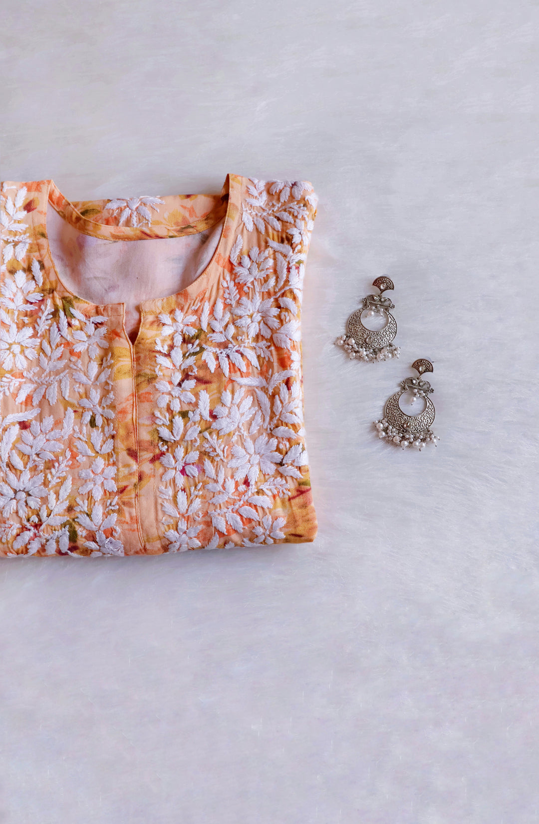 Maryam Mustard Long Modal Kurta