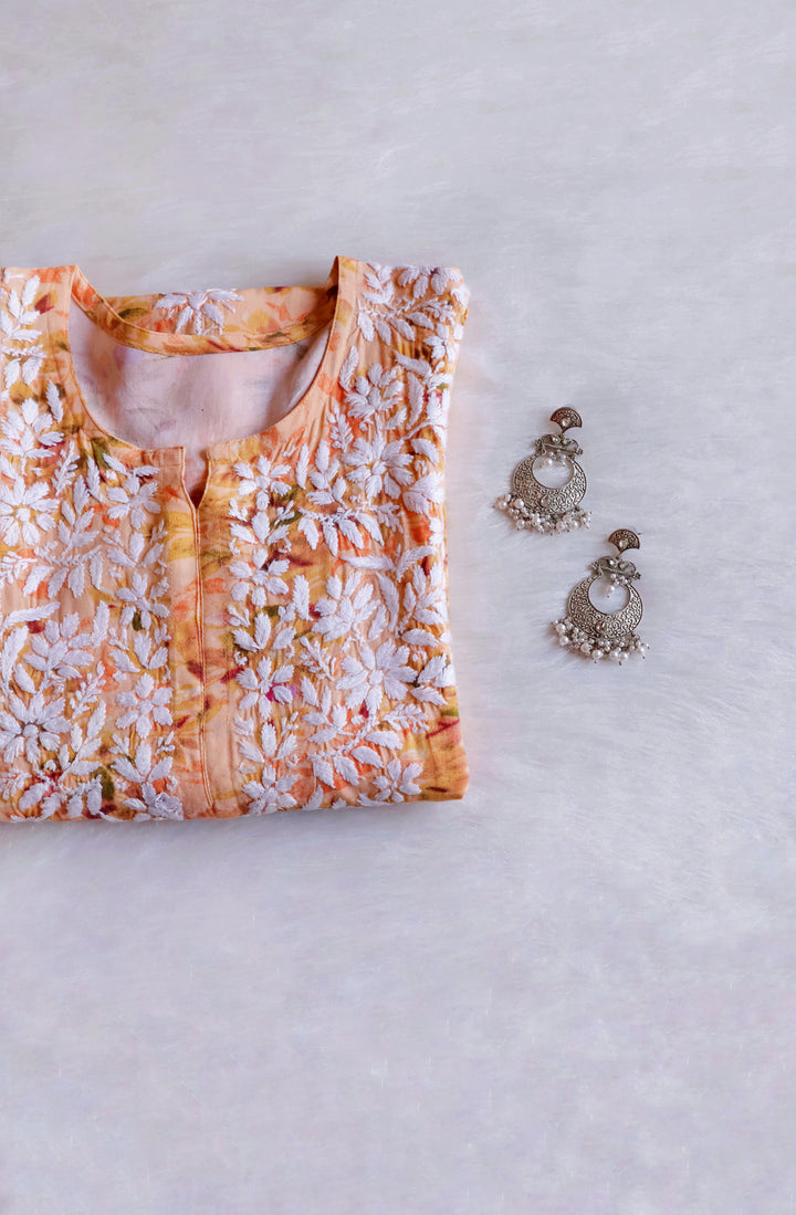 Maryam Mustard Long Modal Kurta