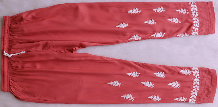 Mirha Rose Brown Sleeveless Modal Kurta Set